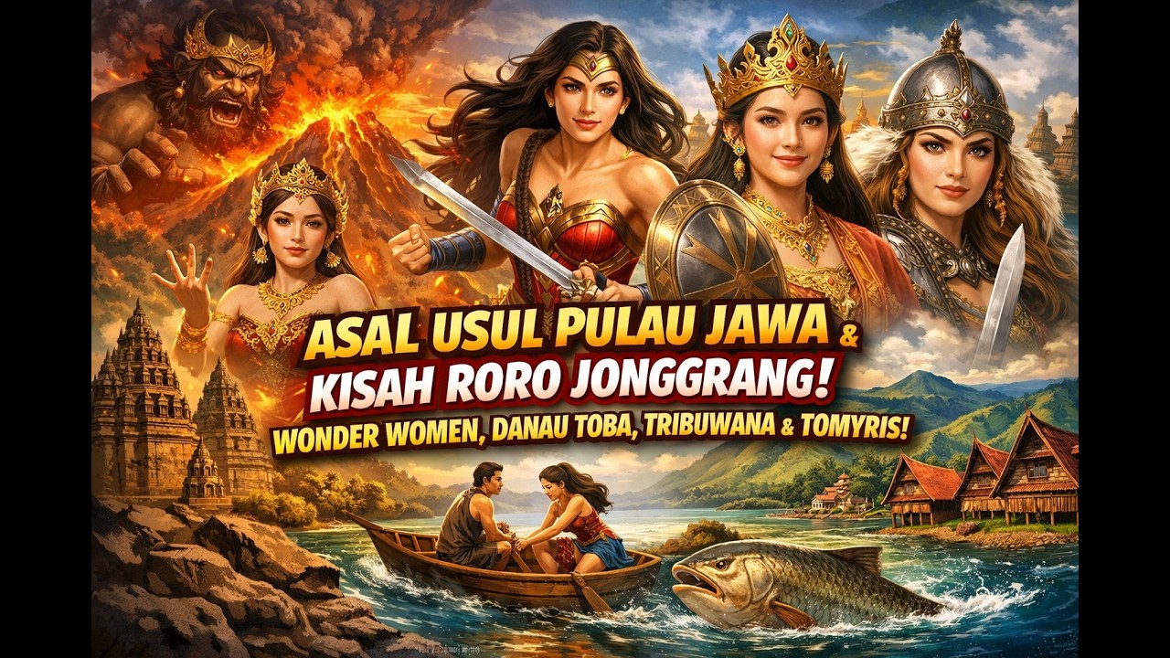 Dongeng & Legenda Terhebat Singkat!! Dari Pulau Jawa sampai Ratu Pejuang Dunia