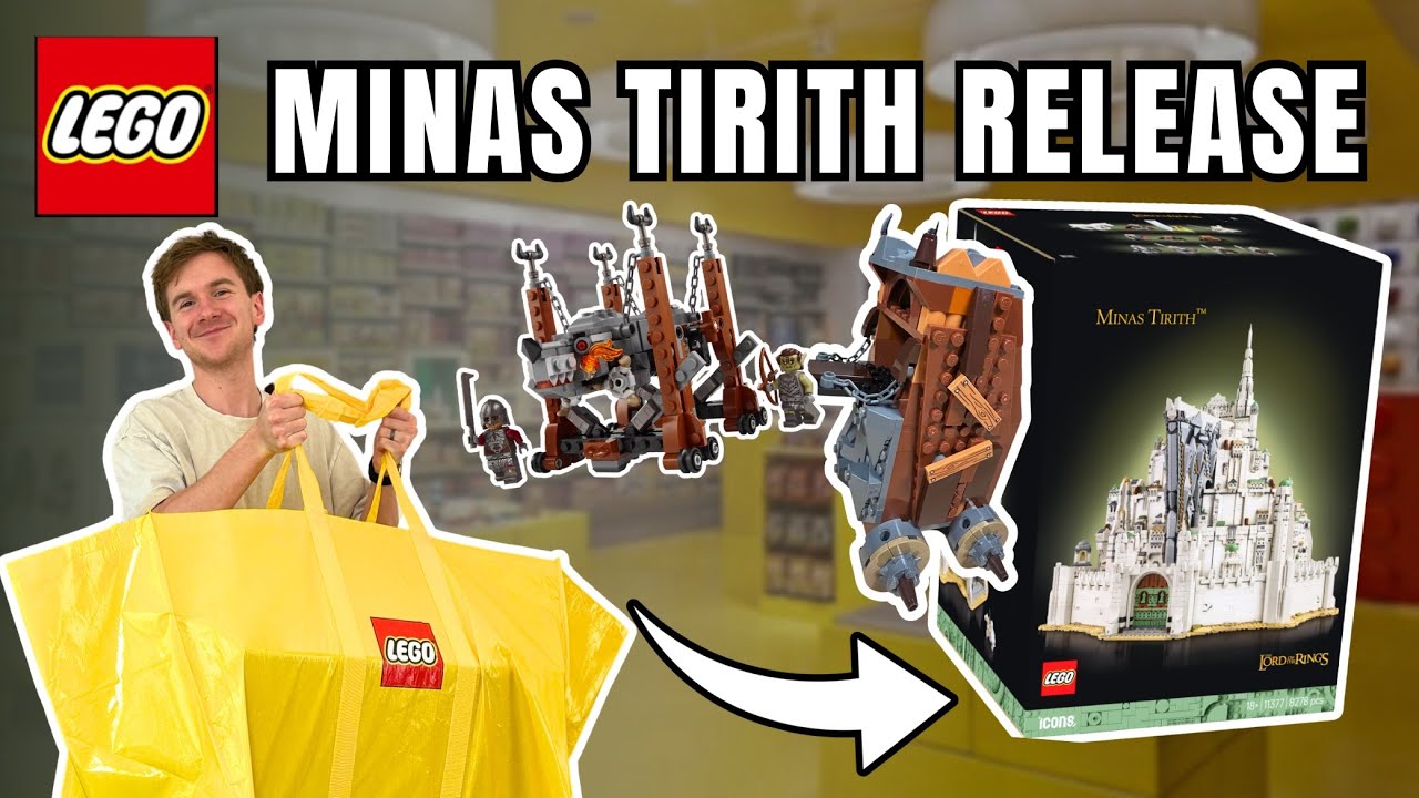 ПРЕЗЕНТАЦИЯ LEGO MINAS TIRITH В МАГАЗИНЕ