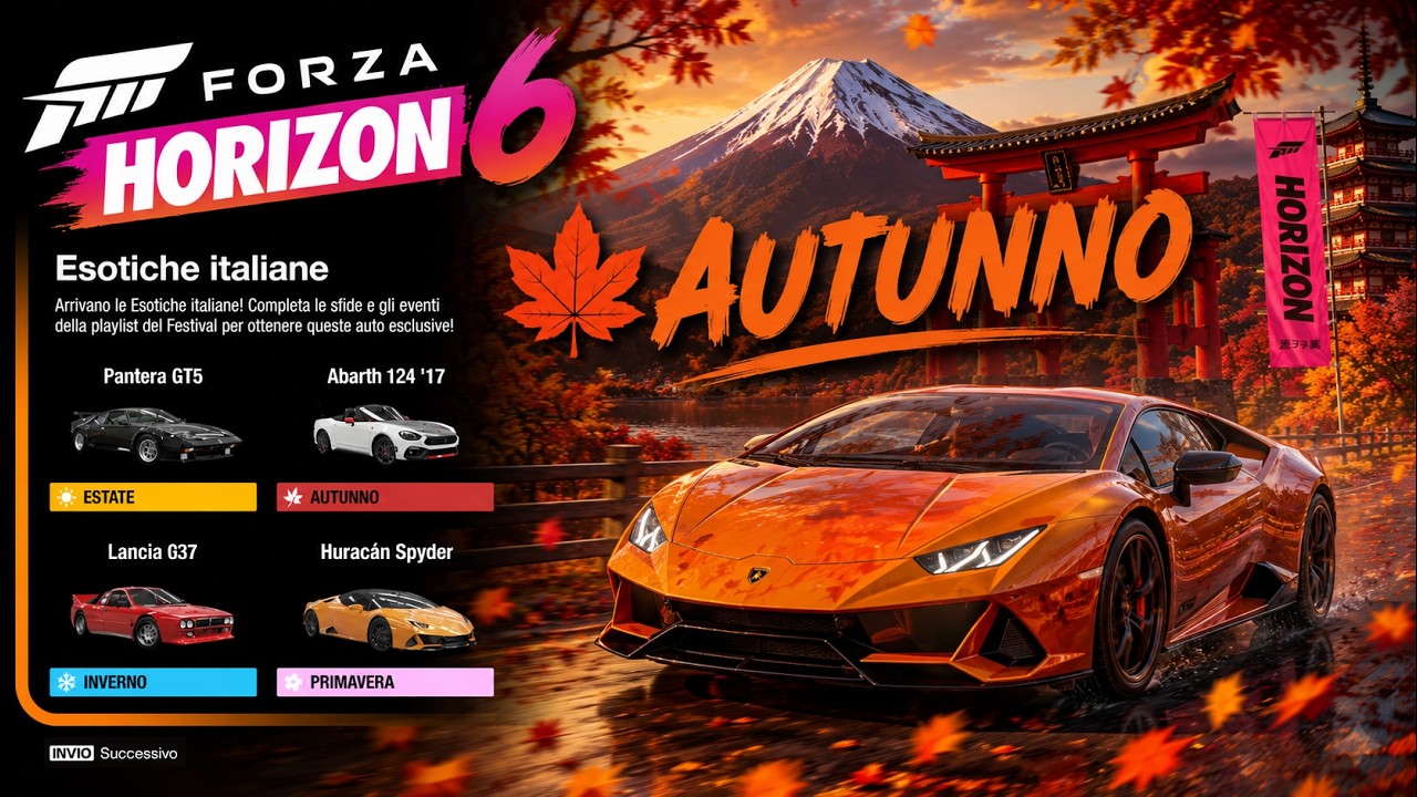 Forza Horizon 6 - Italian Exotics - Autunno (PL03)