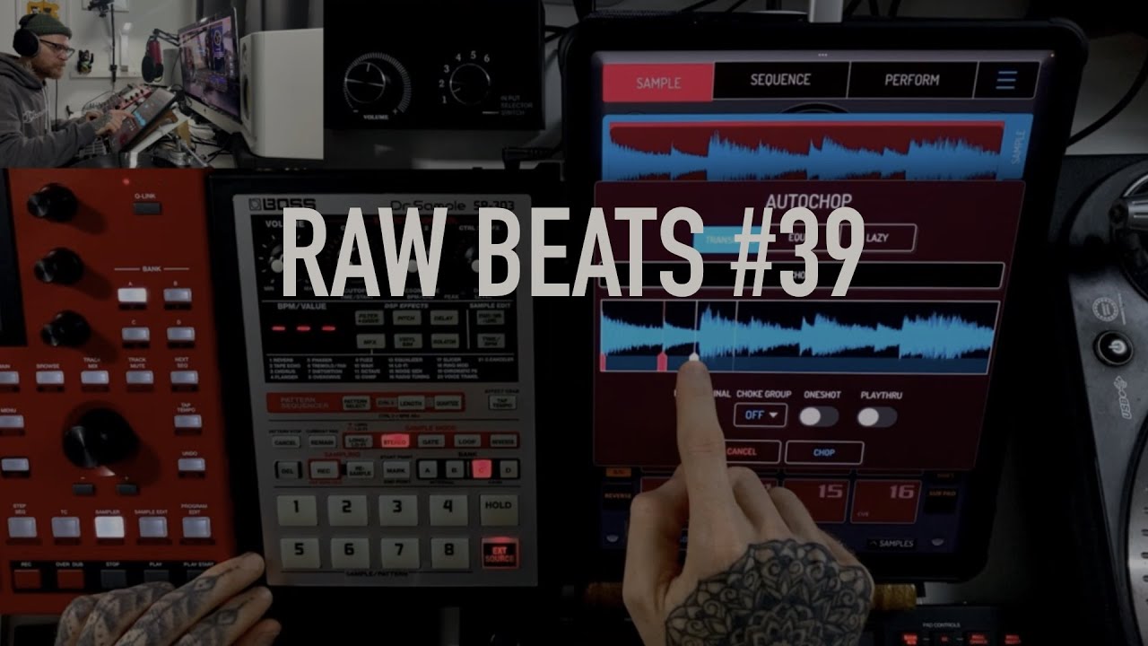 NervousCook$ - RAW Beats #39 - Making A Beat With Koala Sampler & SP-303 First Experiment