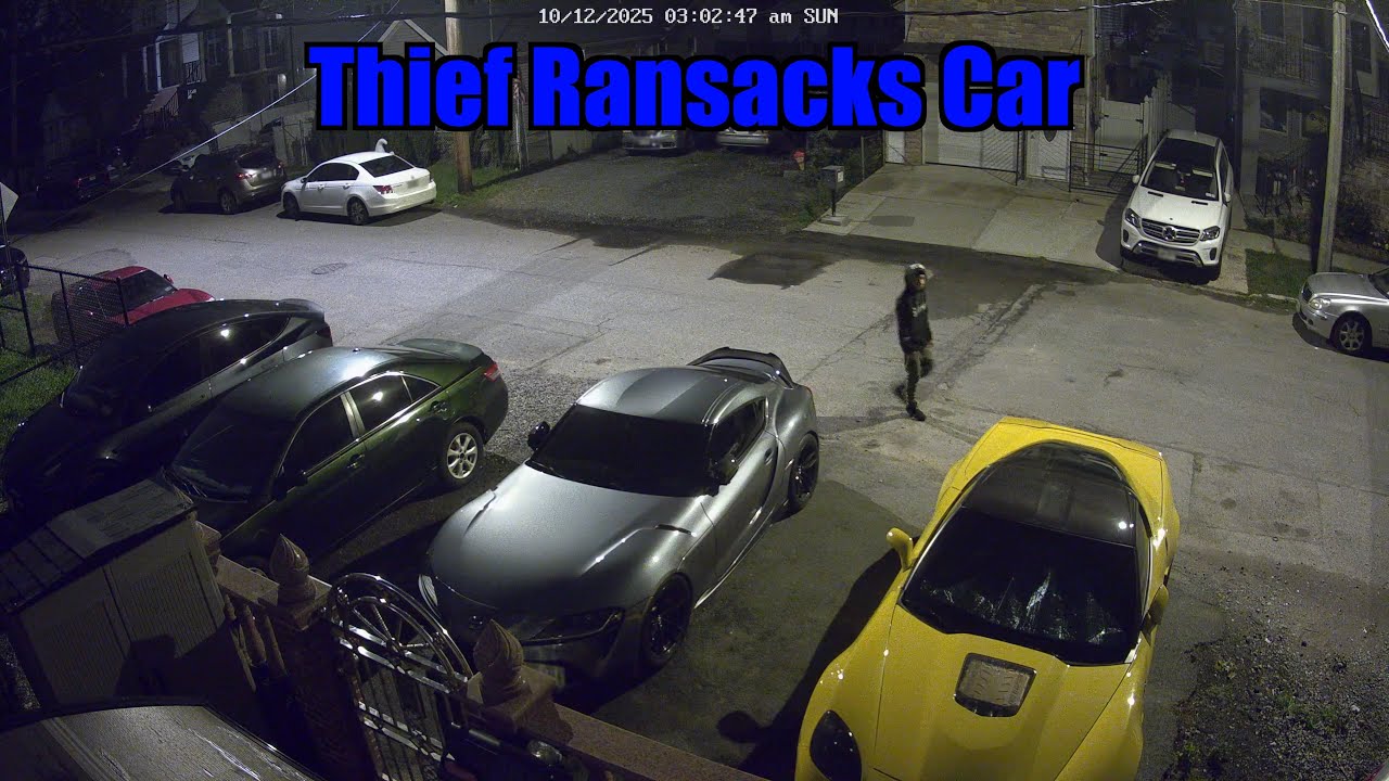 A Thief Ransacked my Neighbor's Car
