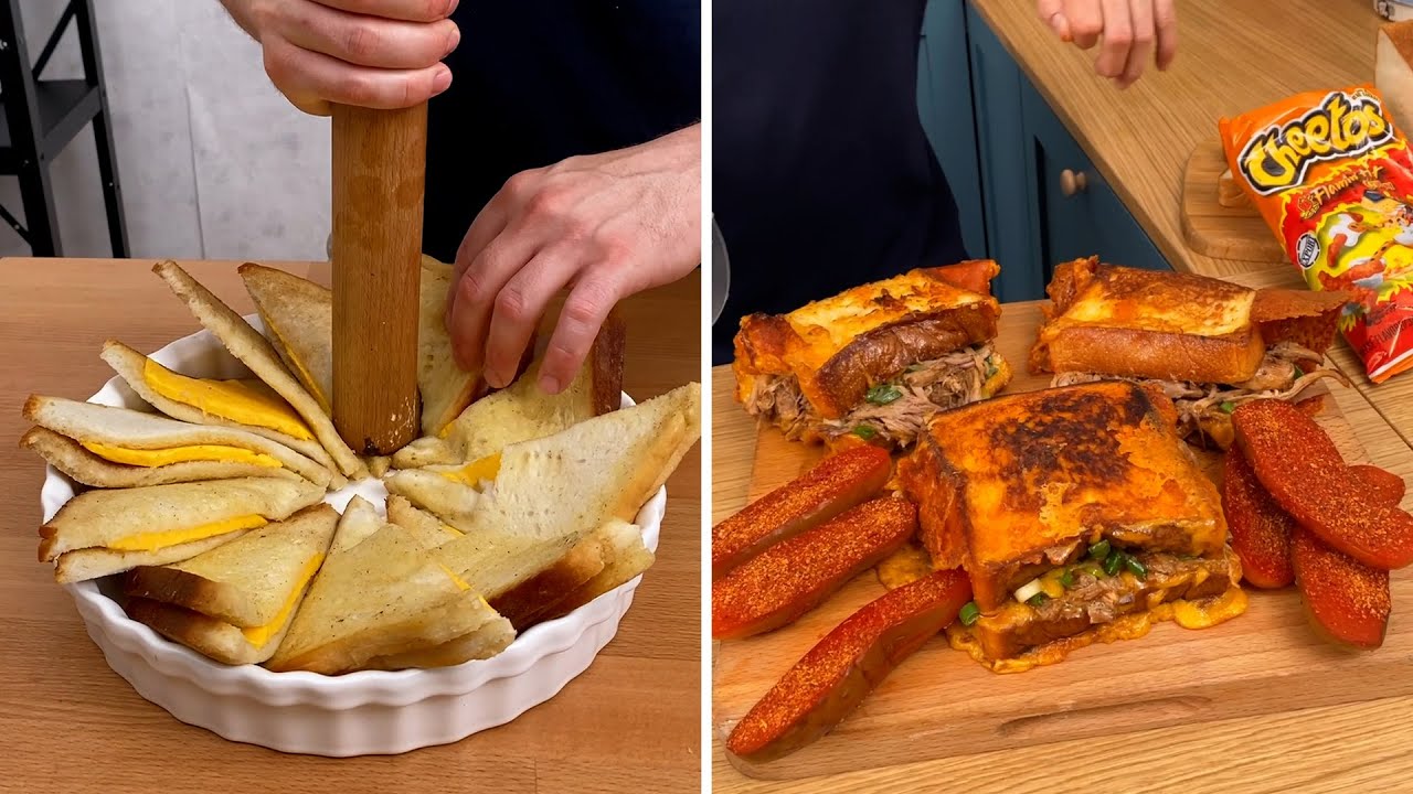 3 Melty Grilled Cheeses: Get Ready for Cheesy Bliss 🧀🔥