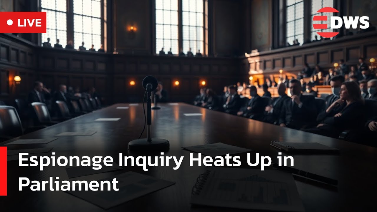 Live: Espionage Scandal? UK National Security Committee Holds Explosive Hearing | DWS News | AC14