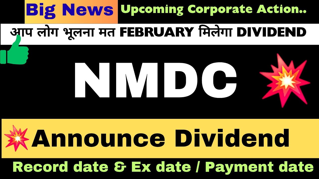 Nmdc Share Dividend News 2026 💥 | Nmdc Share Dividend latest news | Nmdc Share news today 