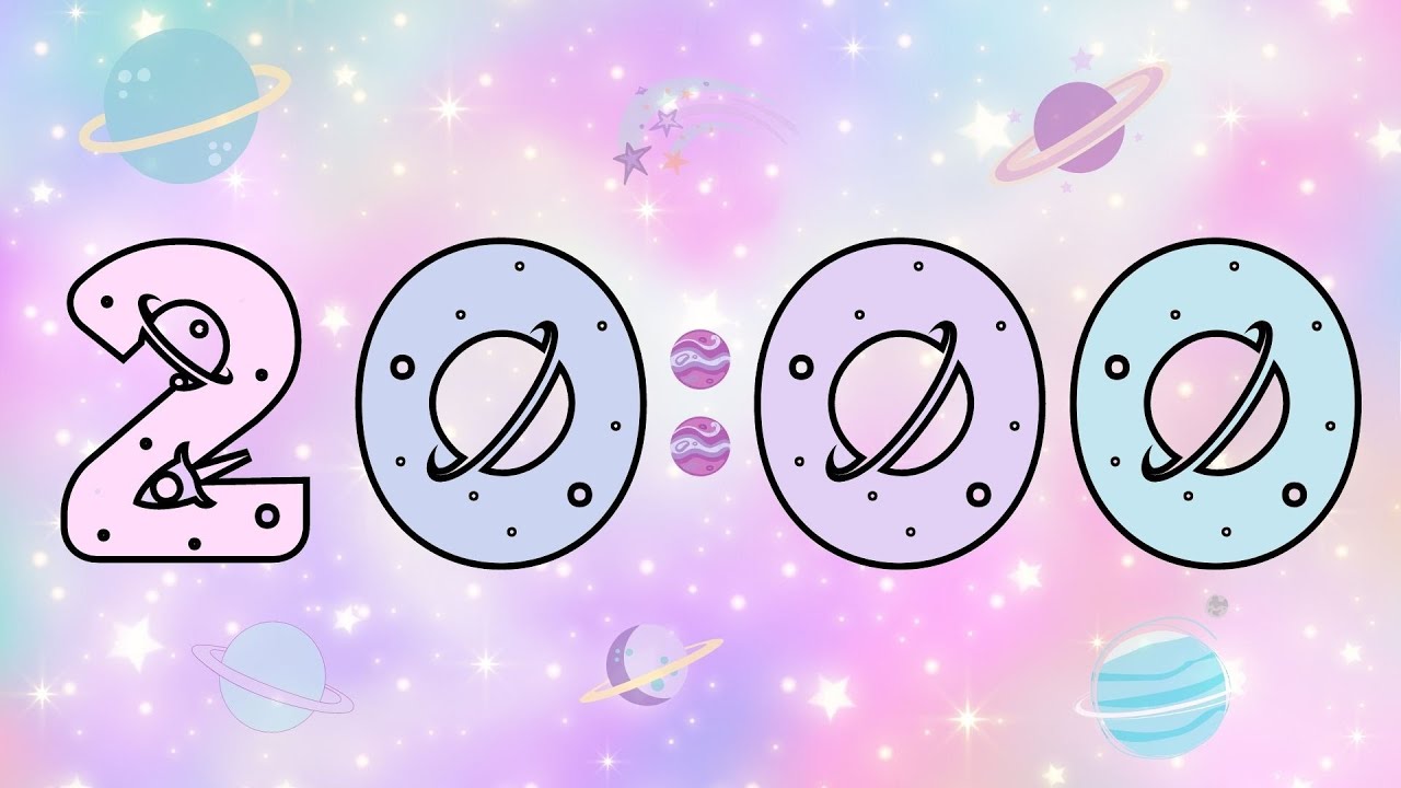 20 Minute Pastel Galaxy Timer