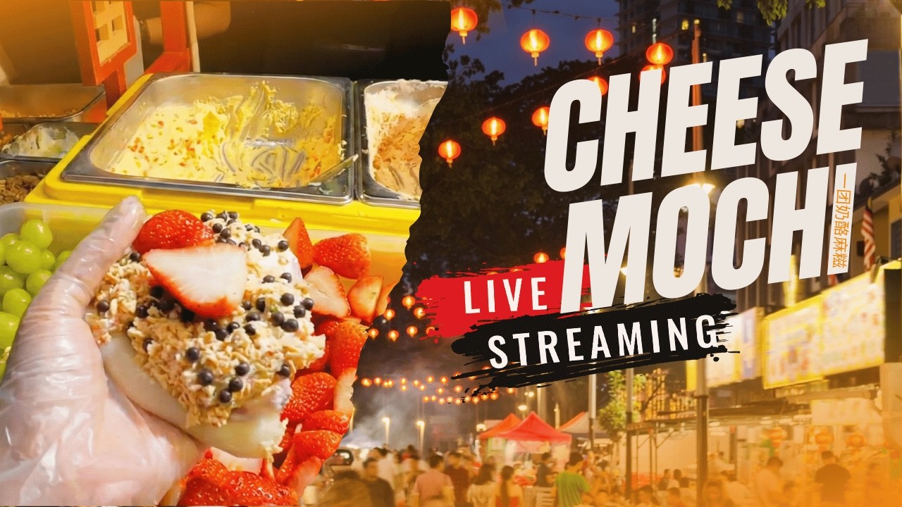 Cream Cheese & Fruits MOCHI🔴LIVE!🔴#Satisfying