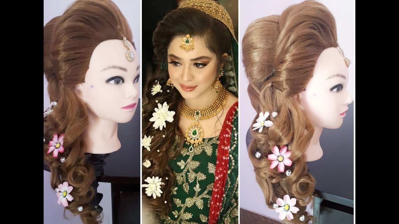 Messy Curly Braid Hair Tutorial☆   Messy Side Braid For Long Hair ☆