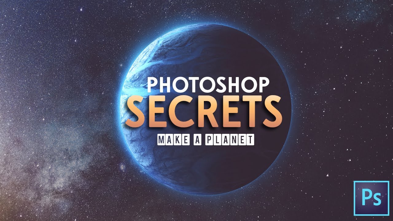 Photoshop Tutorial - Make a Planet