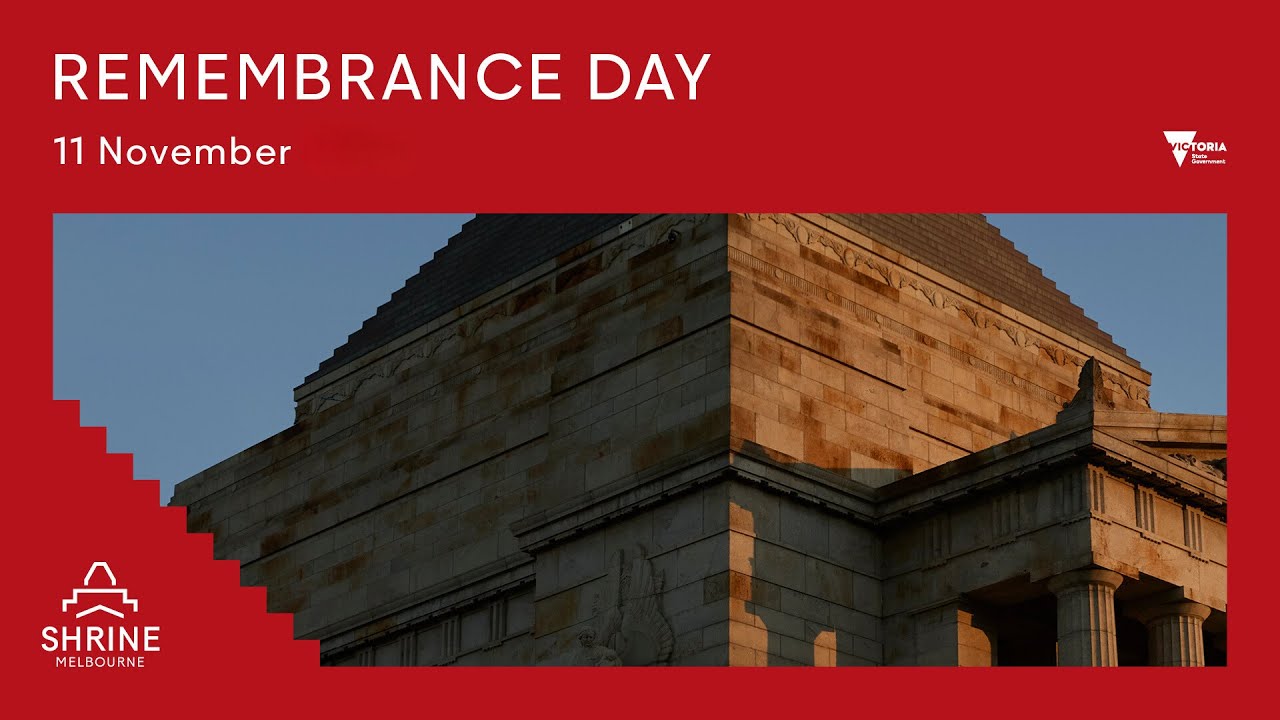 Victorian State Remembrance Day Service
