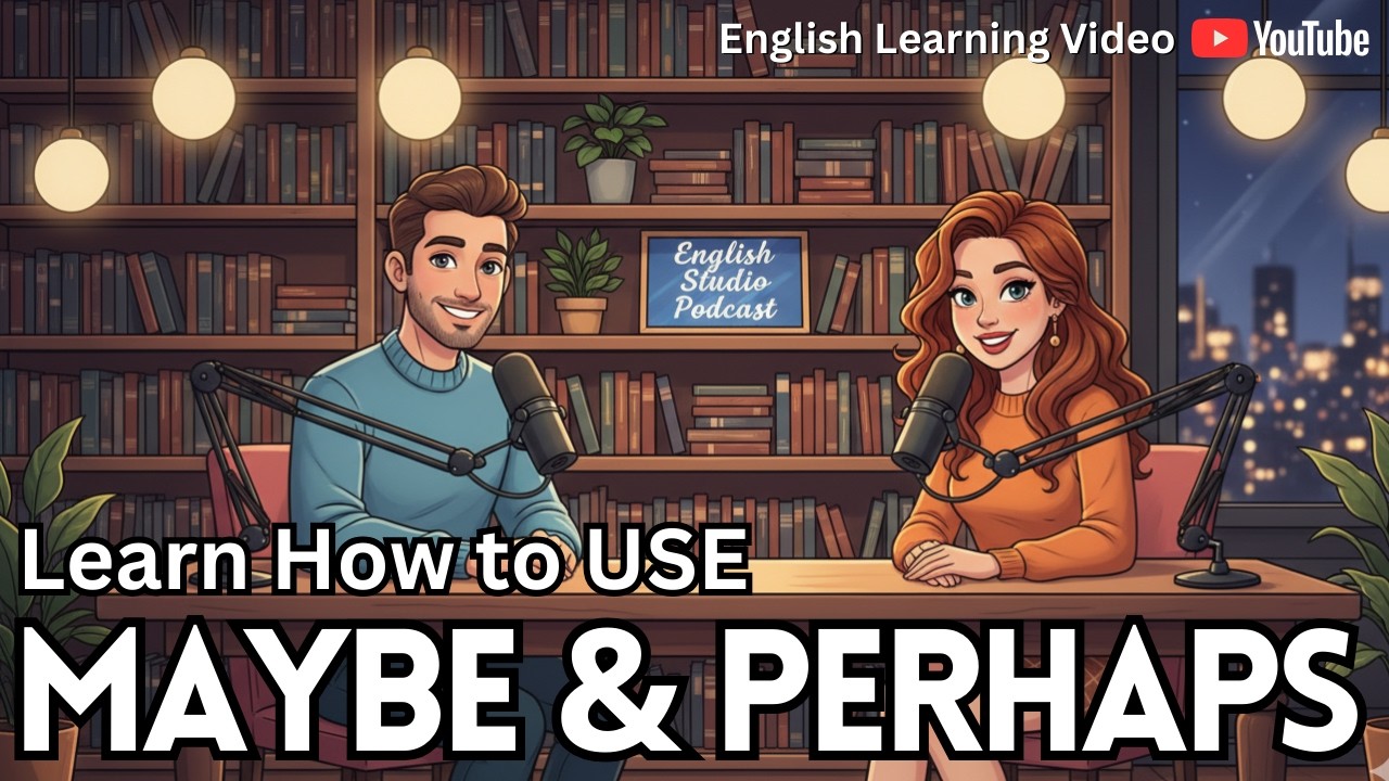 Maybe vs Perhaps | Learn the Difference in Daily English Conversation | English Studio Podcast