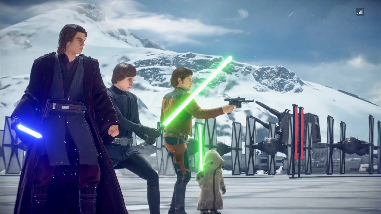 STAR WARS Battlefront 2:  ANAKIN SKYWALKER I Heroes VS Villains Gameplay I No Commentary