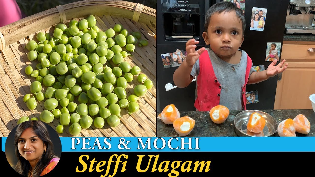 Harvesting Green Peas Vlog in Tamil | Making Mochi at home in Tamil