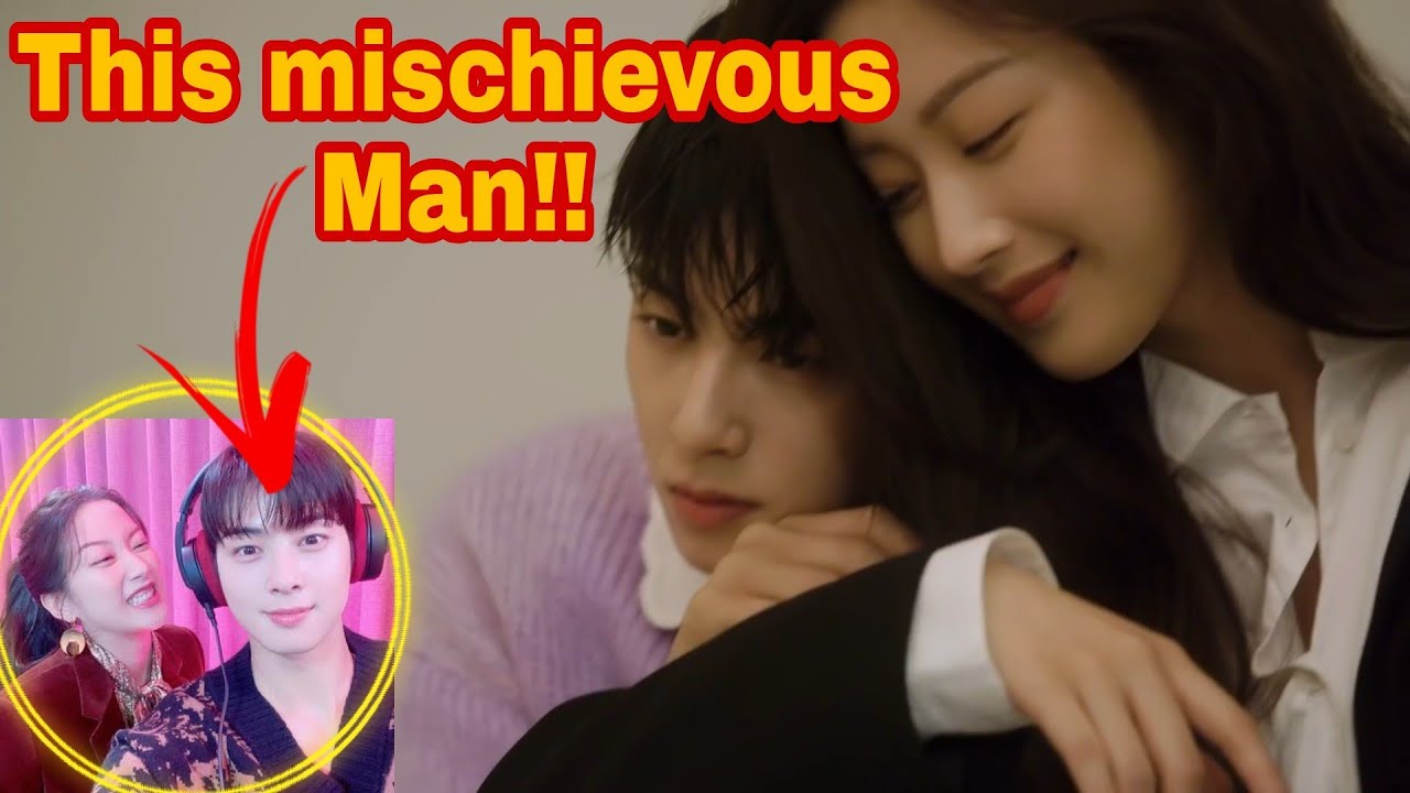 Moon Kayoung Wanted to Show that She was  Close to Cha Eunwoo, But ⁉️⁉️ | SHINSHIN Couple Moment