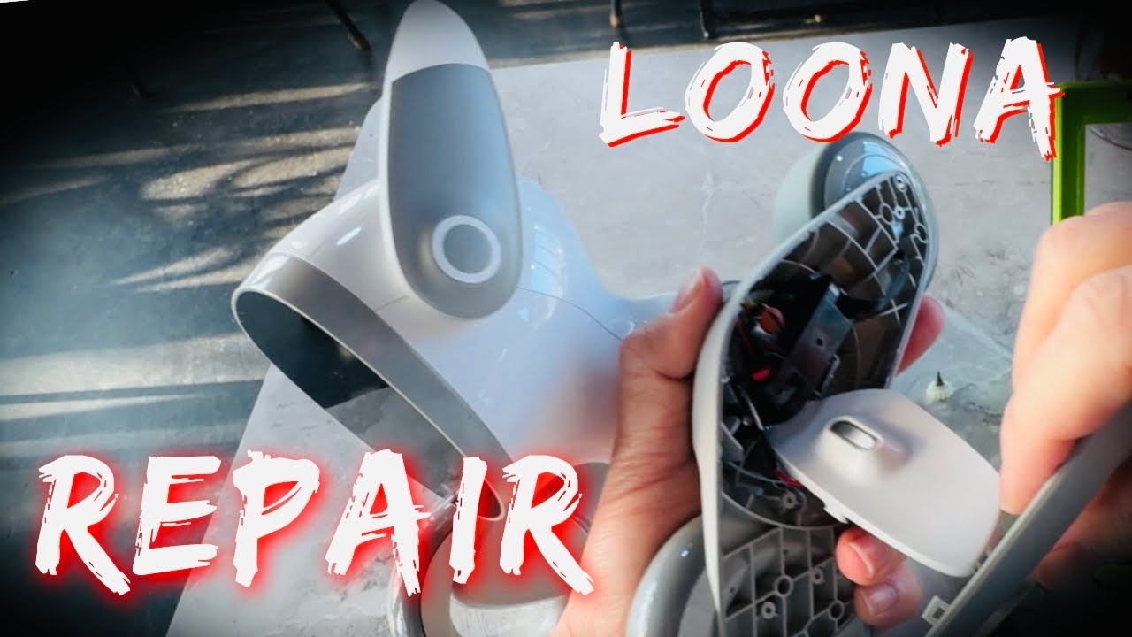 Repair to broken LOONA robot leg