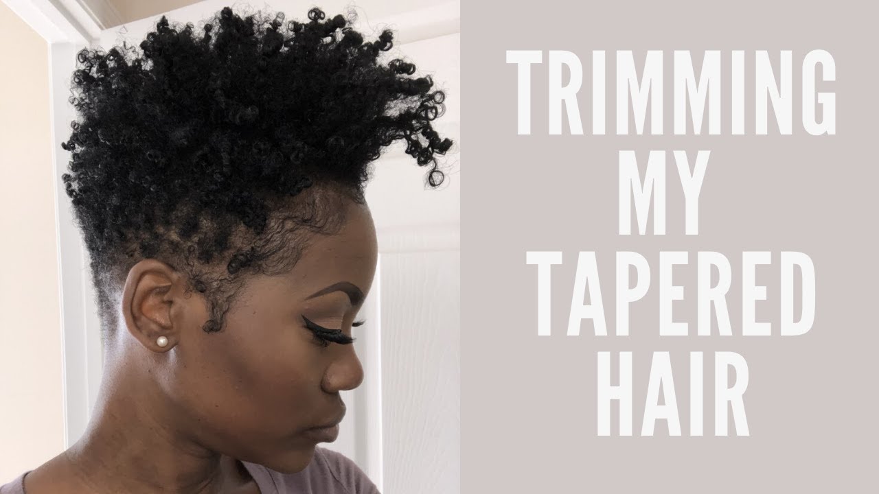 Trimming My Tapered Cut