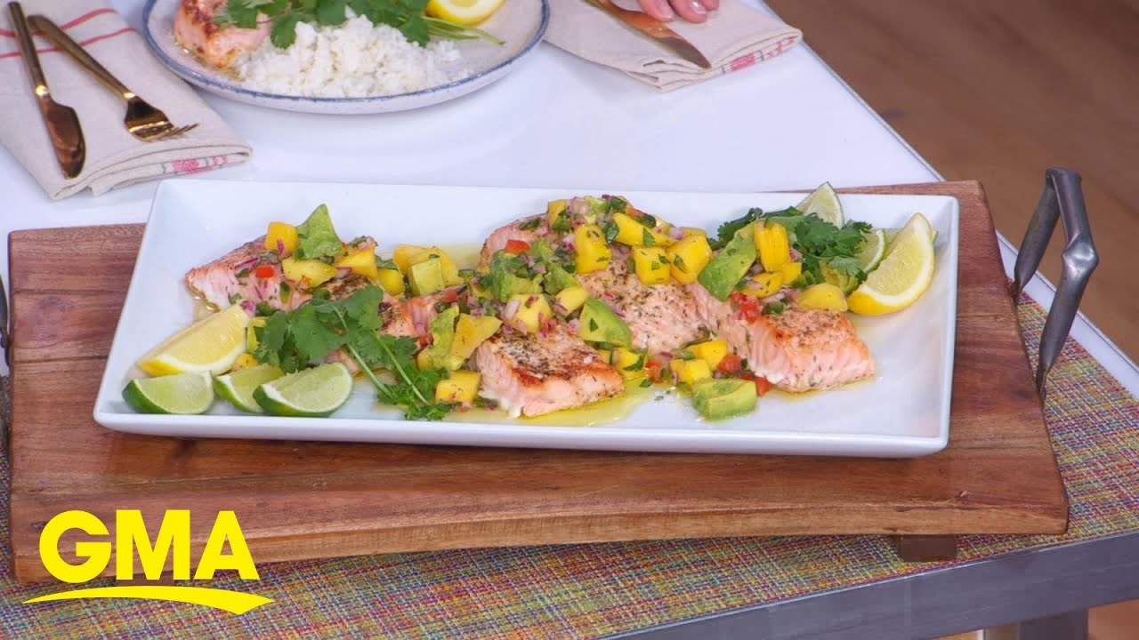 Carnie Wilson cooks up salmon, talks new show