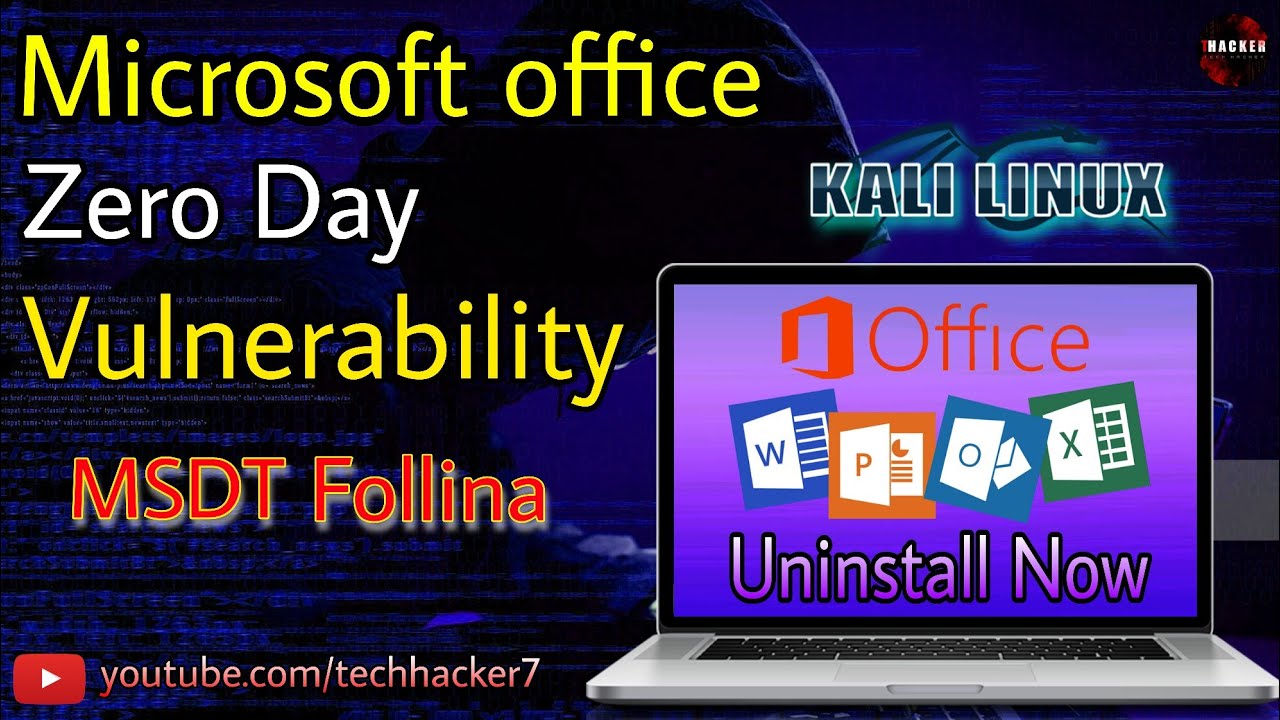 Microsoft Office Zero-Day Vulnerability | Follina | CVE-2022-30910 | Support Diagnostic Tool Exploit