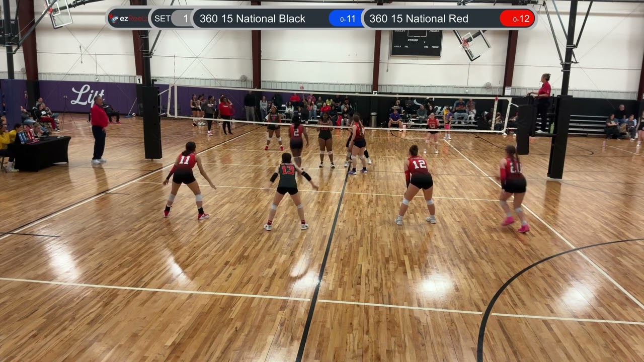Love and Volleyball: 360 15 National Black vs 360 15 National Red Original Video