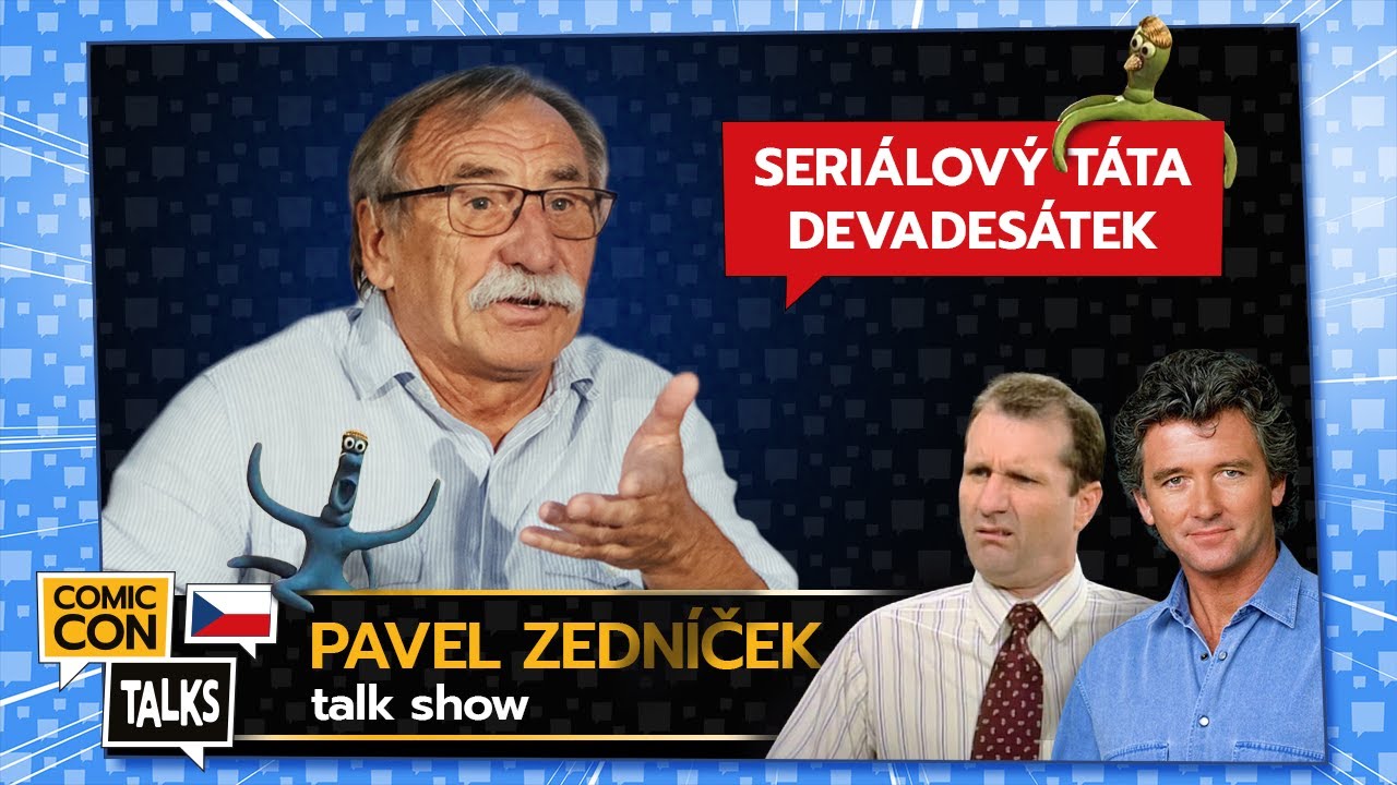 Jak jsem potkal tátu z Kroku za krokem! Pavel Zedníček vtipná talk show: Al Bunda, Chobotničky, Kufr