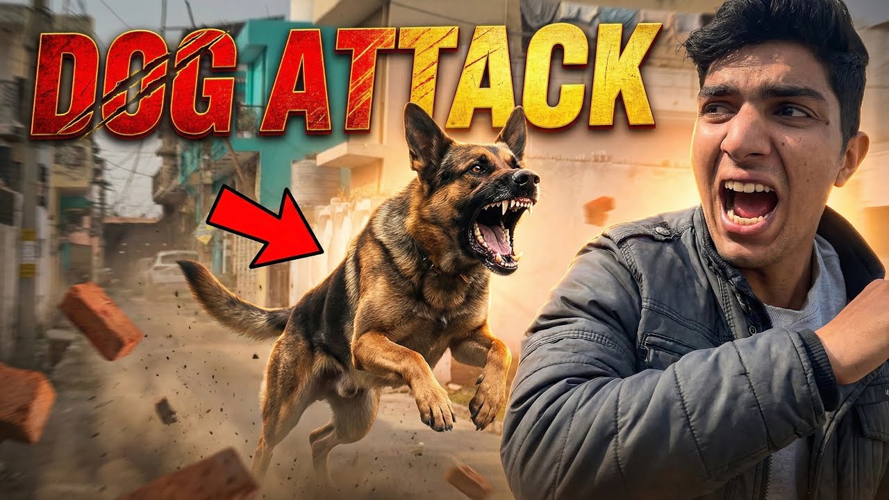 DOST KE DOG NE HAMLA KAR DIYA 🤯