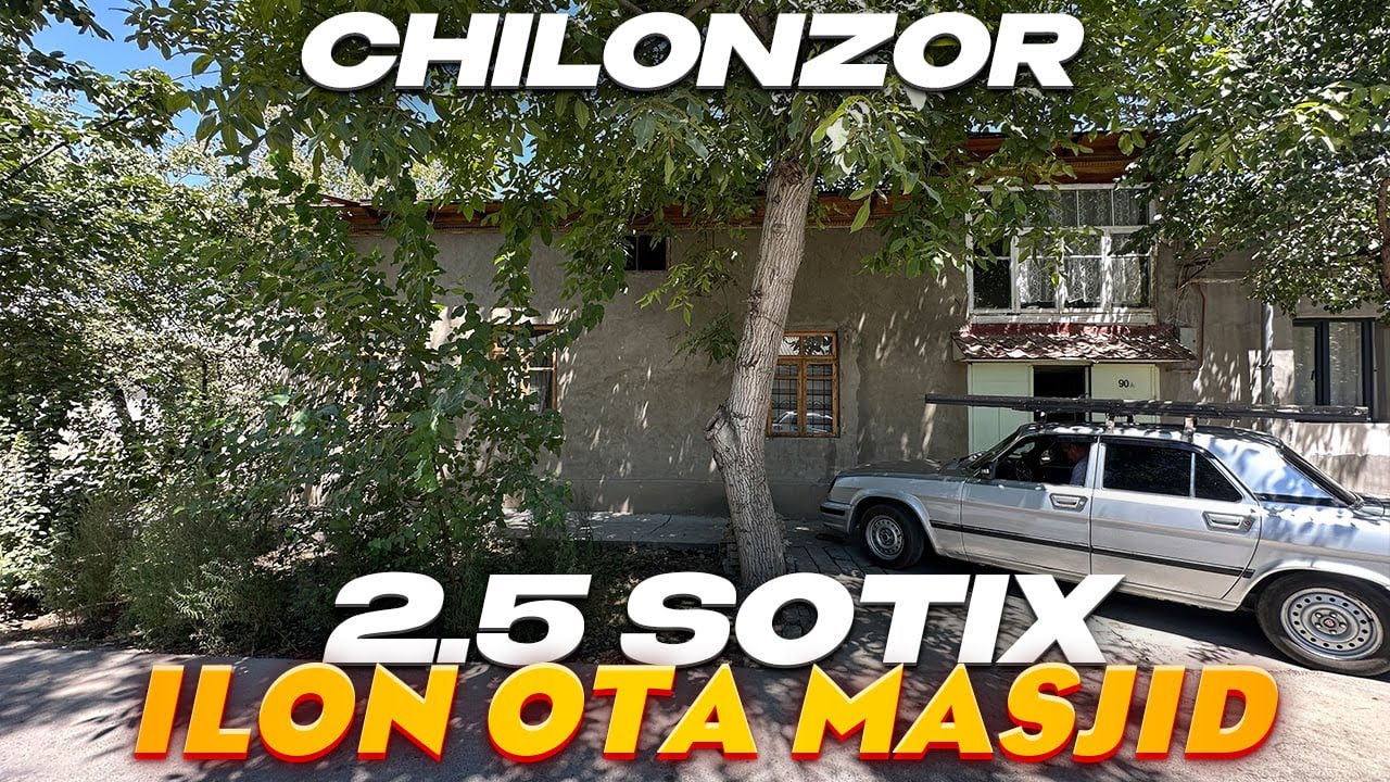 Chilonzor metro eng gavjum lokatsiya yaqinida uy qurish uchun 2,5 sotix joy!