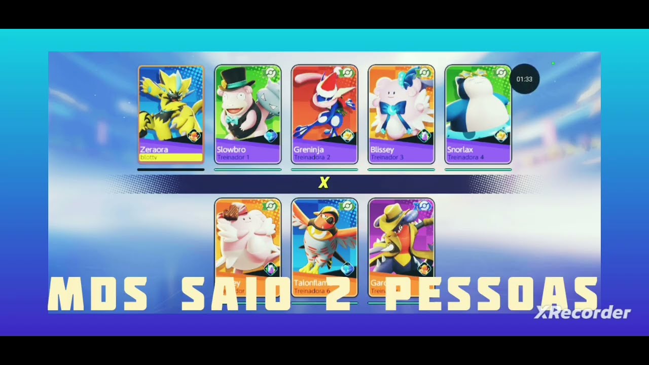 Pokemon unite: jogando de zeraora 