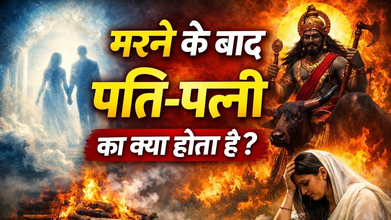 मृत्यु के बाद पति-पत्नी का क्या होता है? शास्त्रों का चौंकाने वाला सच  ll सात जन्मों का सच क्या है?