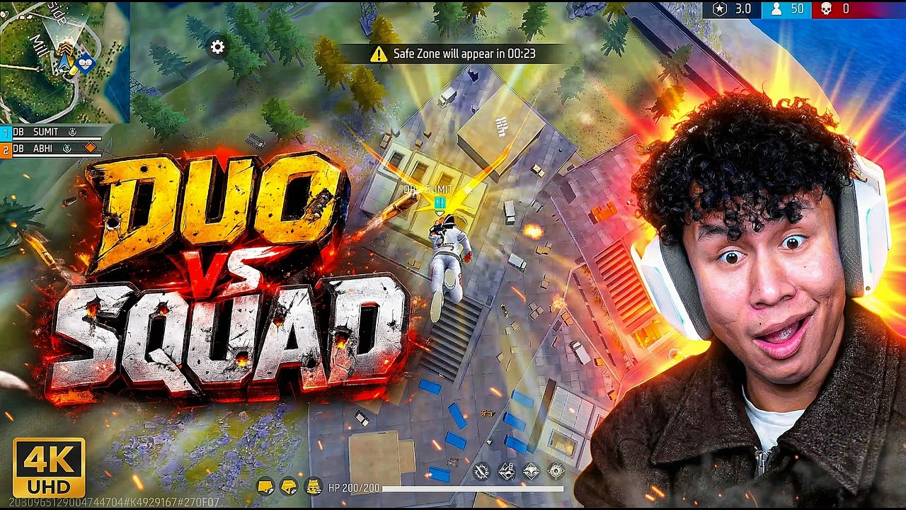 SO CLOSE TO BOOYAH! 😭 Duo Vs Squad Pro Gameplay 🎮
