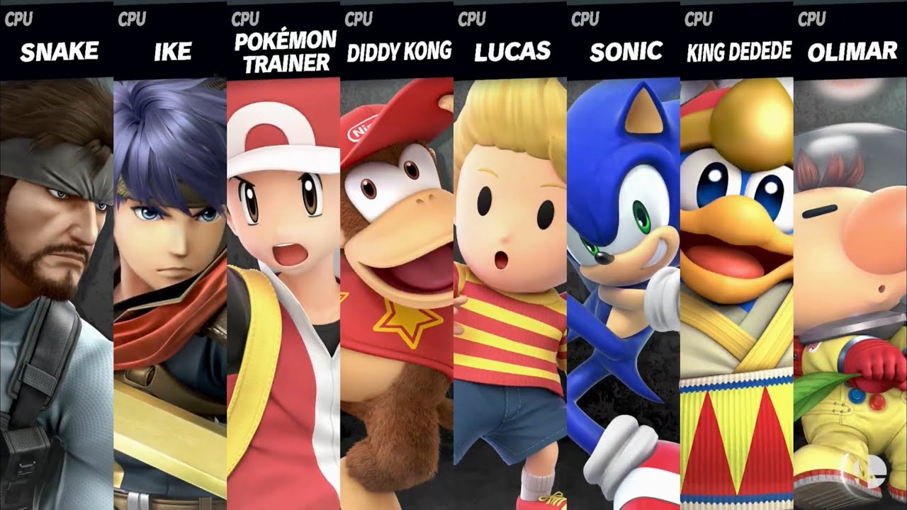 Super Smash Bros. Ultimate - Men's Battle 6