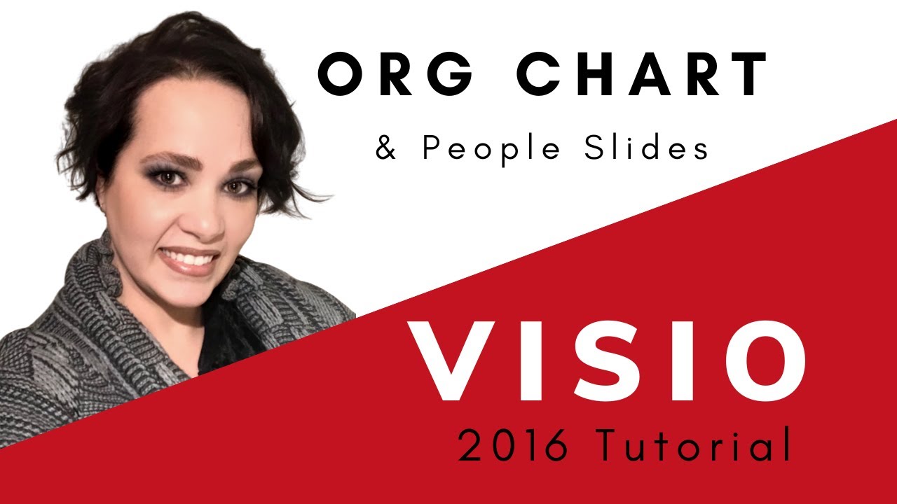 Tutorial: Create an Org Chart Using Visio 2016 with Pictures