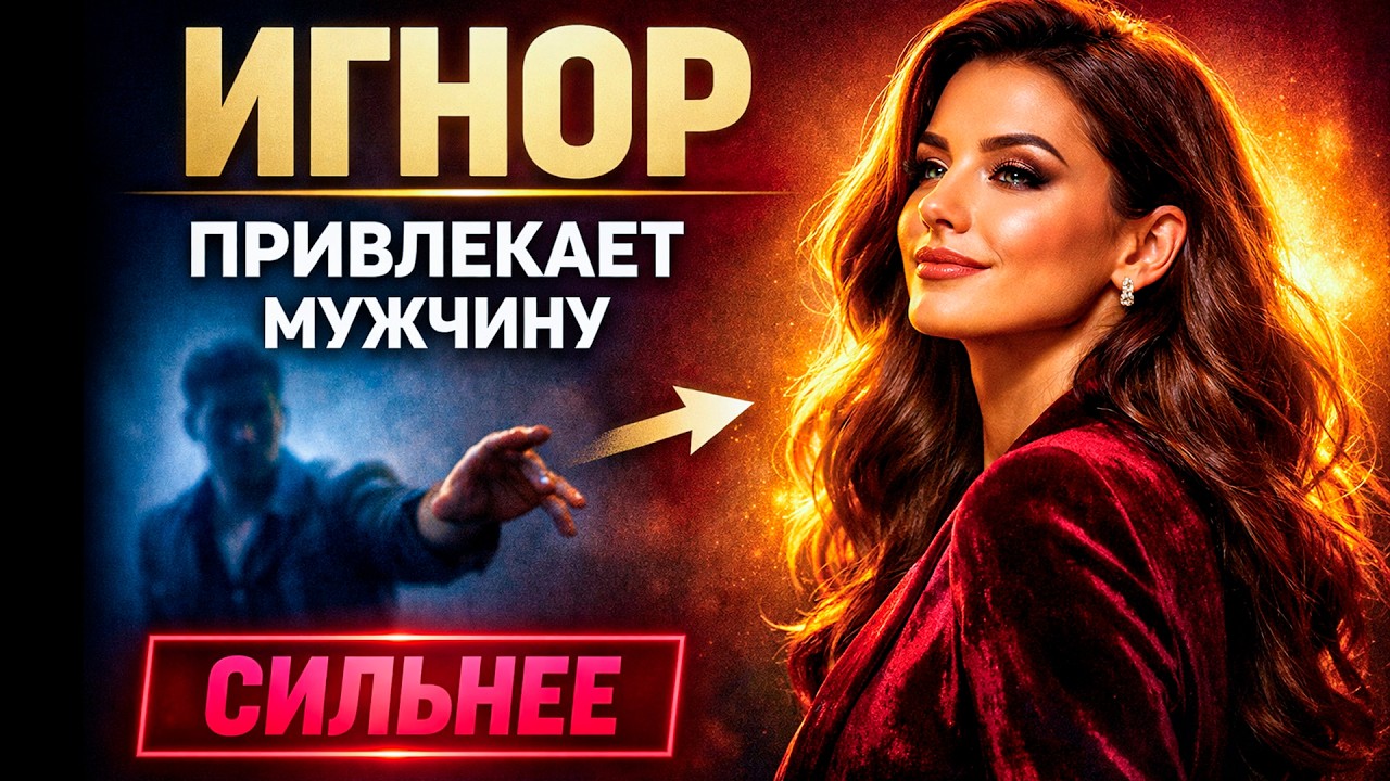 Игнорируй ГРАМОТНО! Он Будет БЕГАТЬ За Тобой. Психология Притяжения