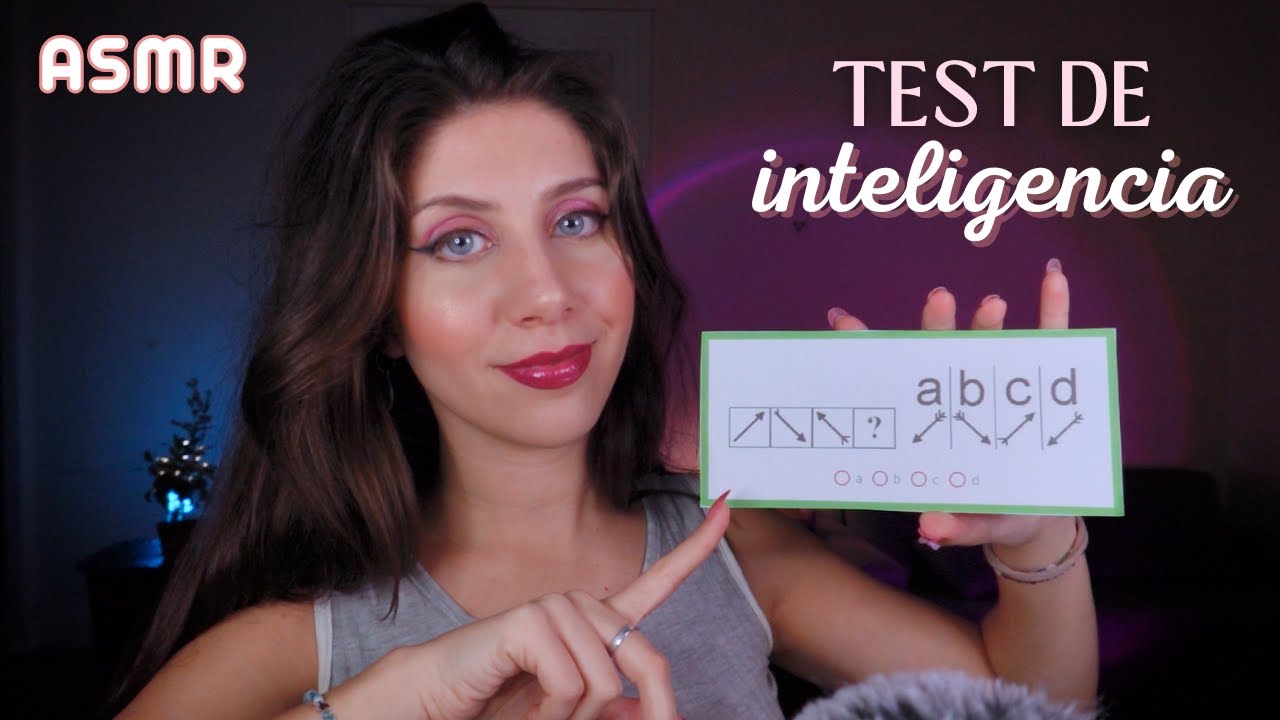 ASMR • Test de INTELIGENCIA Realista - Mide tus HABILIDADES Cognitivas!