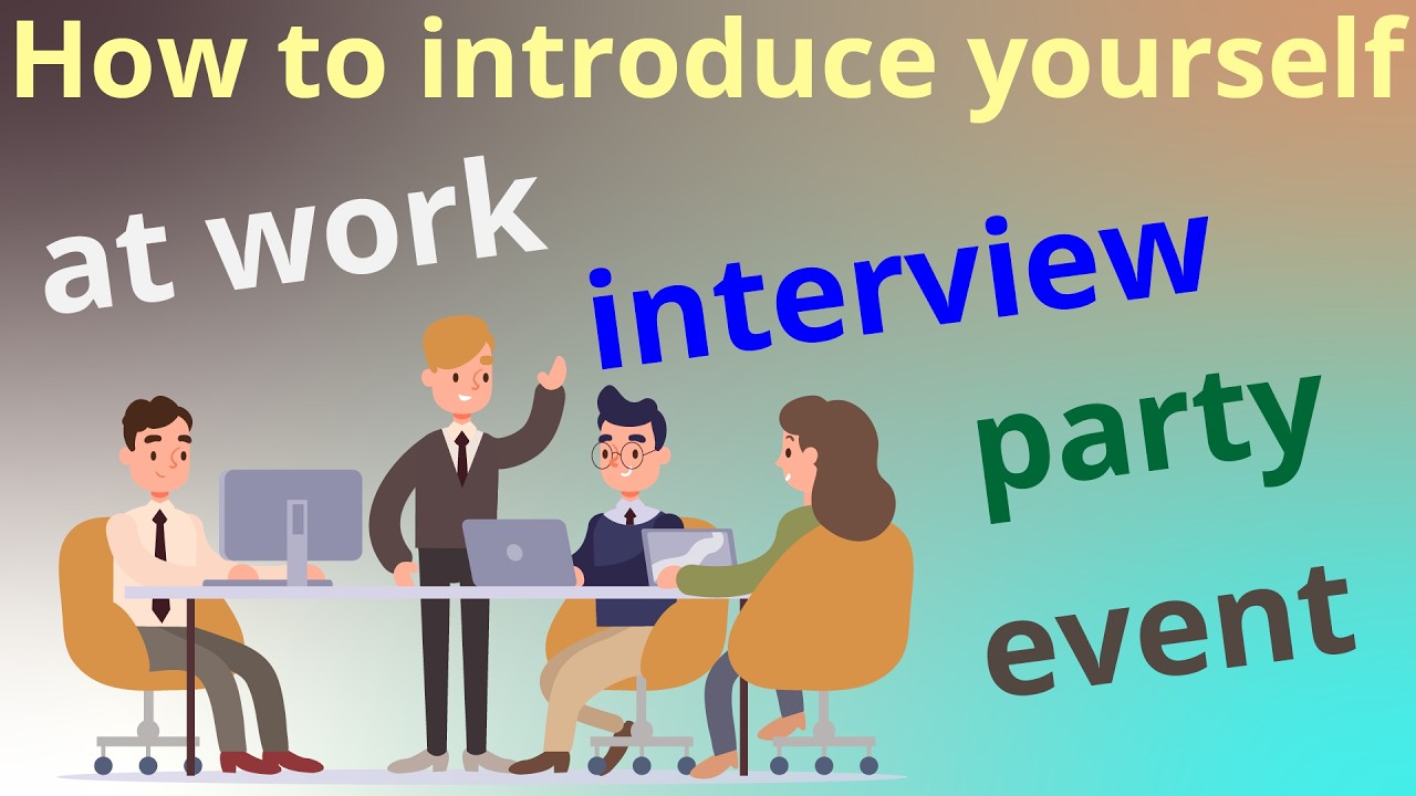 The best way to introduce yourself | English conversation - Podcast