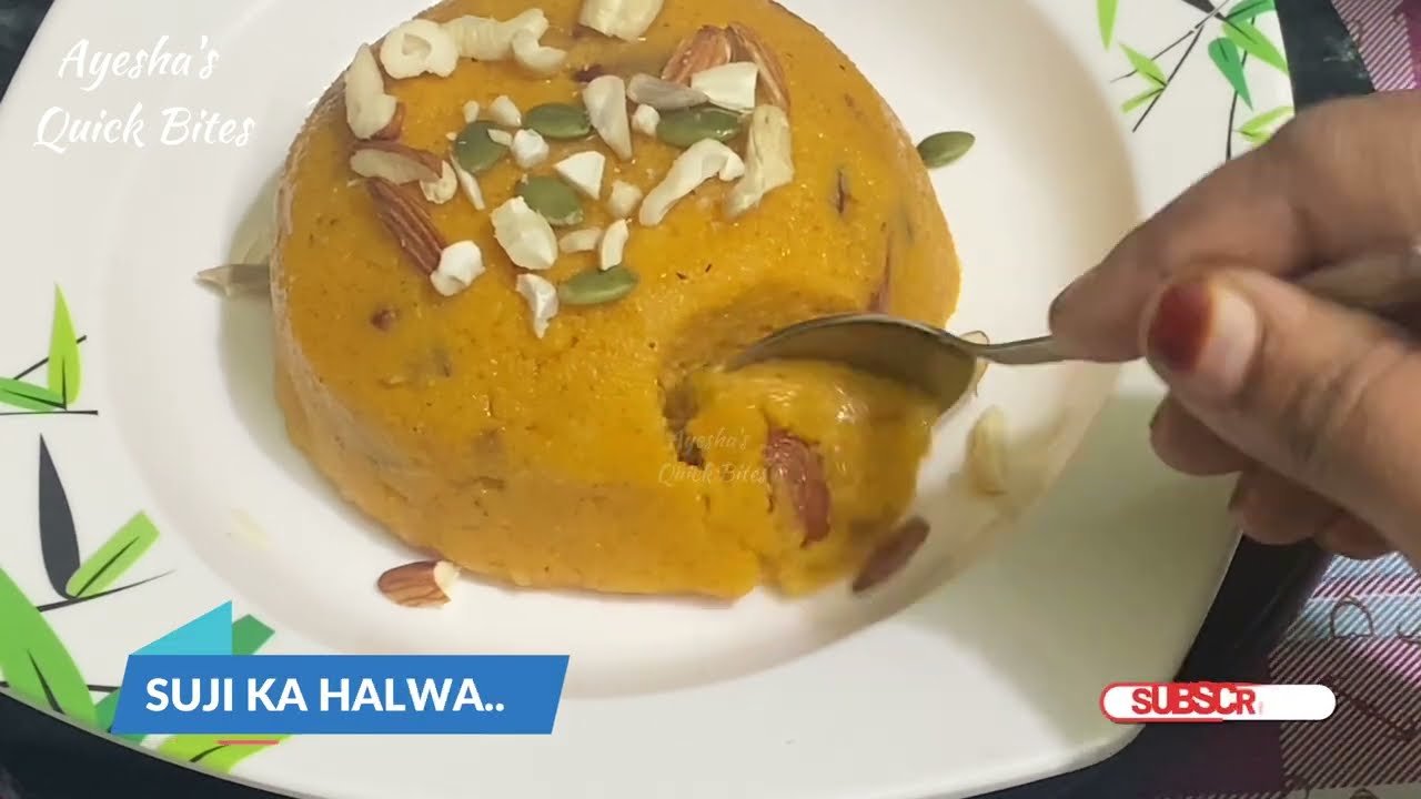 Sooji Ka Halwa Recipe | Suji Ka Halwa | Nuts Ke Saath Crunchy!
