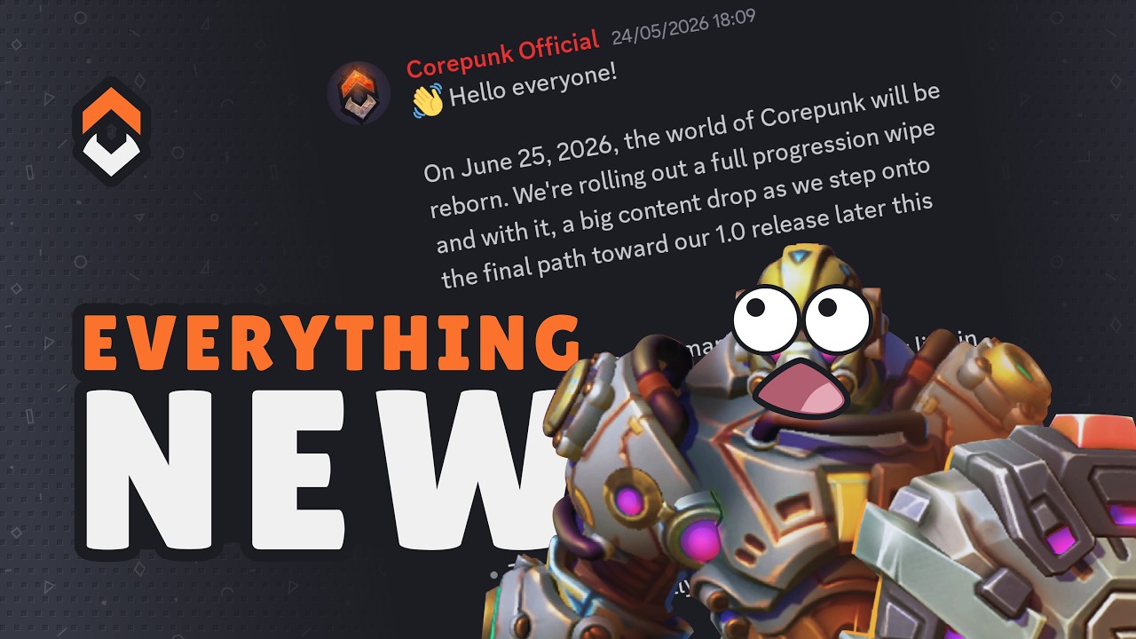 everything new coming with the corepunk wipe (Depot, Pass, Open World)