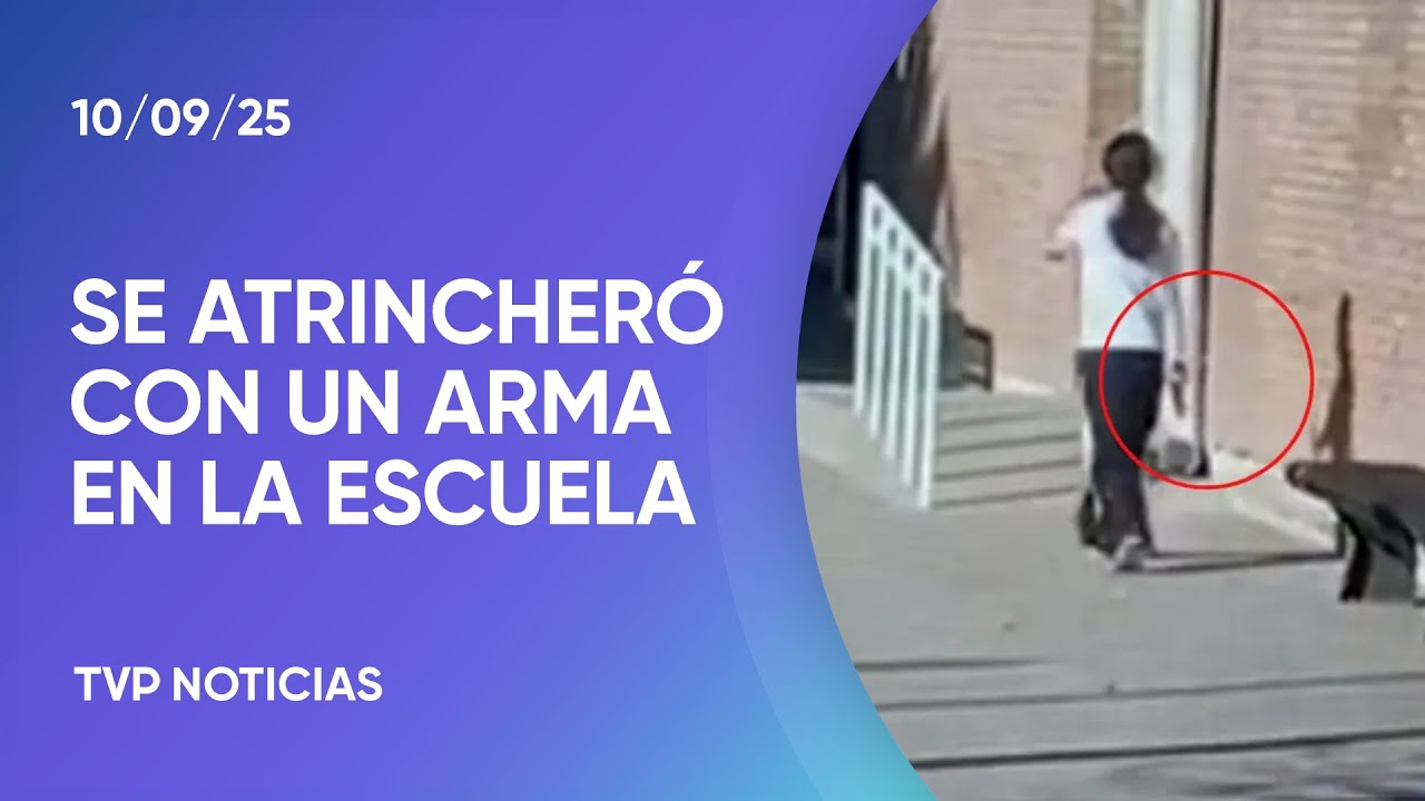 Mendoza: Una adolescente de 14 años se atrincheró con un arma en la escuela