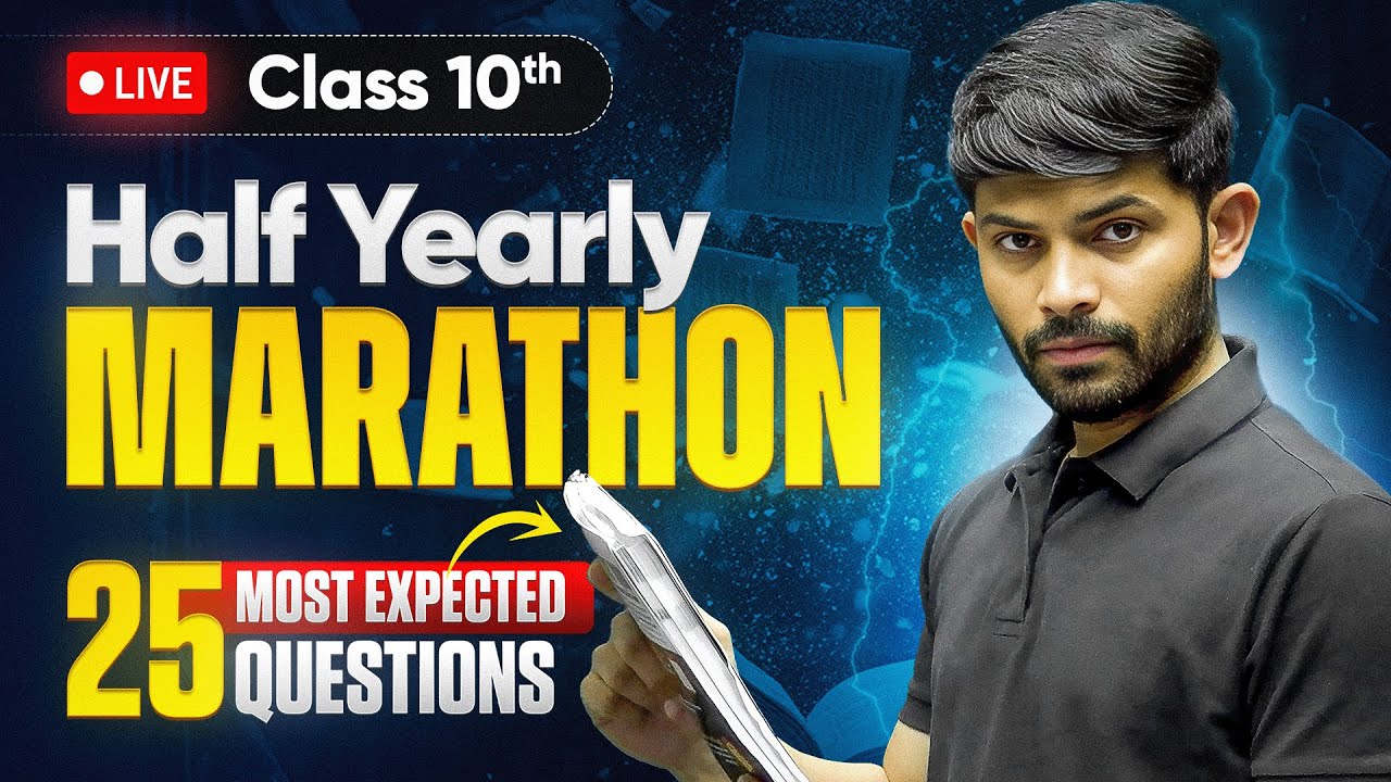 Top 25 Most Expected Questions for Class 10 Social Science | Half Yearly Marathon 2025 #digrajsir