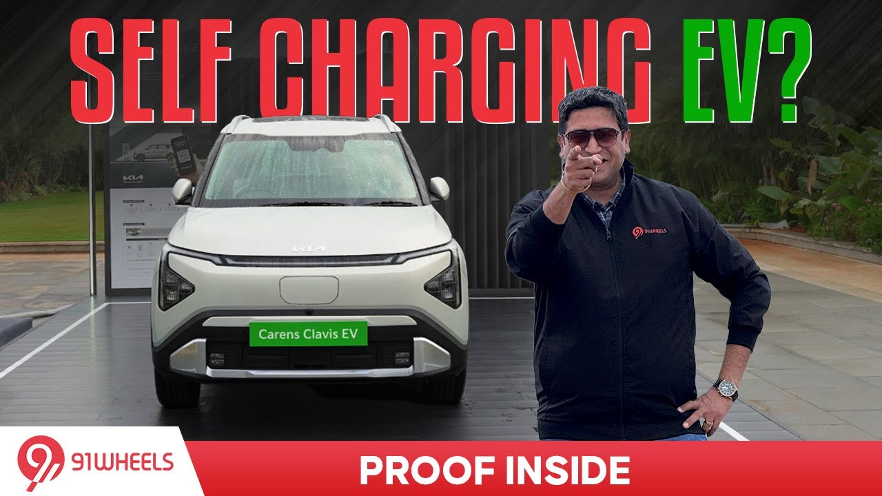 2025 Kia Carens Clavis EV can self charge via regen || Regen Modes Explained || Free EV Charging