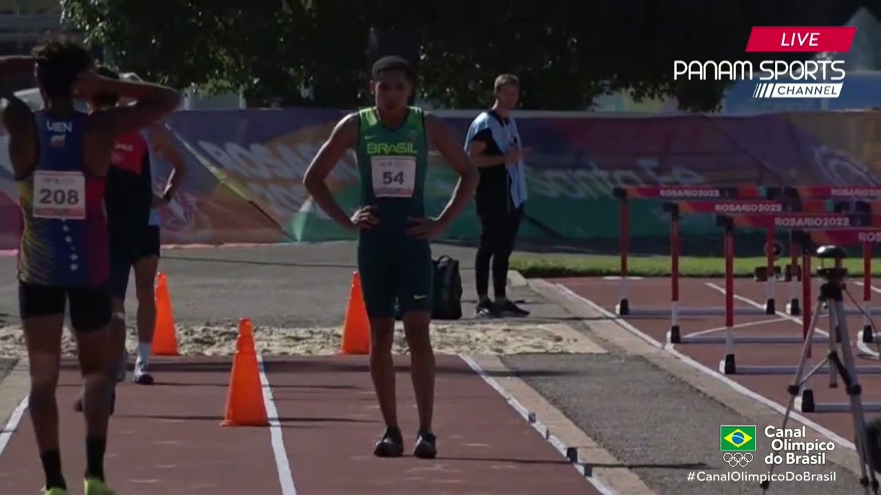 Rosário 2022 | Atletismo - salto em distância masculino | Davi Savio Santos é bronze