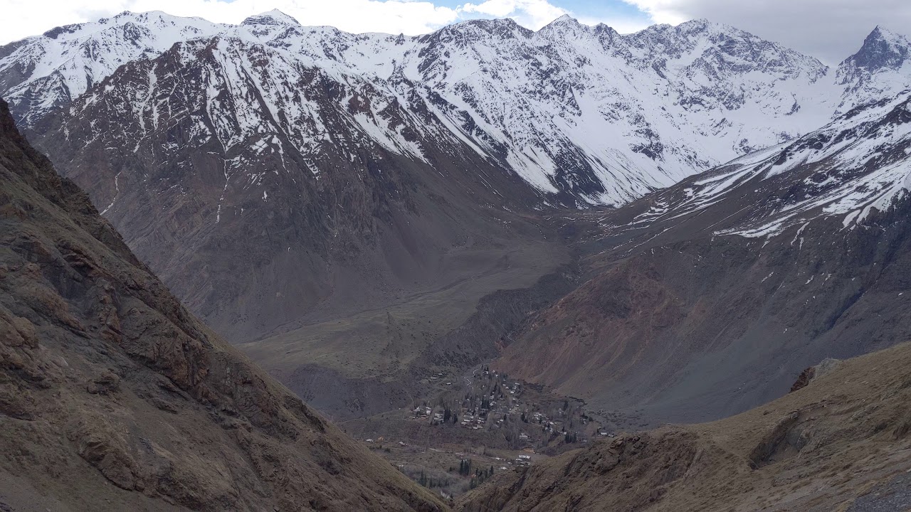 CAJON LO VALDES ruta de fosiles prehistoricos - CAJON DEL MAIPO - CHILE INVERNAL 2019 4K