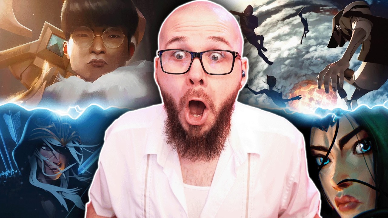 FIRST TIME Reacting to League of Legends Worlds Cinematics! | 2013-2024 Worlds Anthem Reaction
