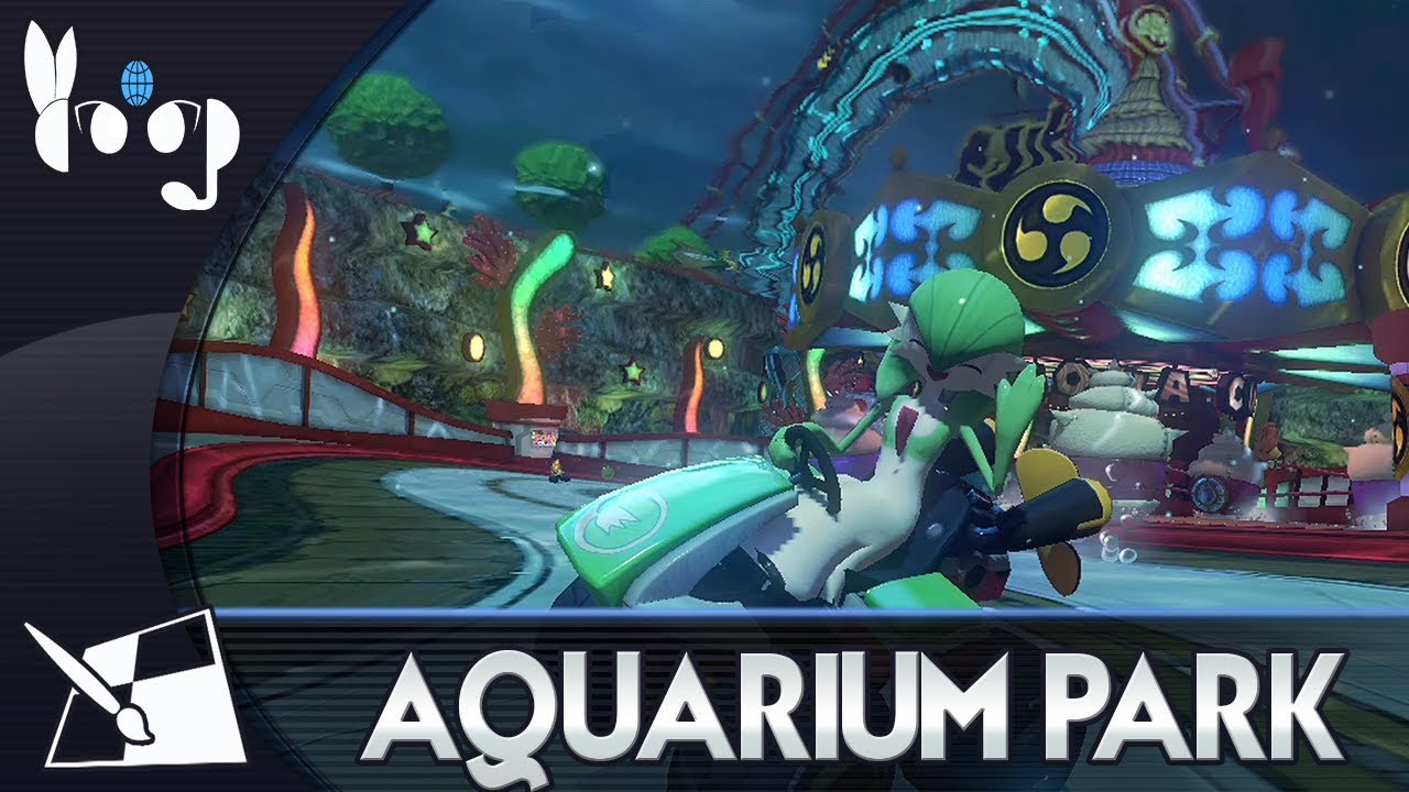 Mario Kart 8 & Deluxe: Textures Edit - Aquarium Park