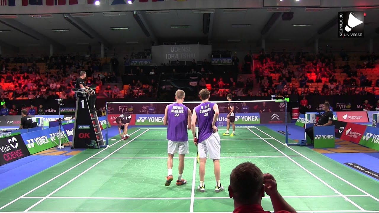 M. Boe / C. Mogensen vs V.S Goh / W.K. Tan - MD [Denmark Open 2015]