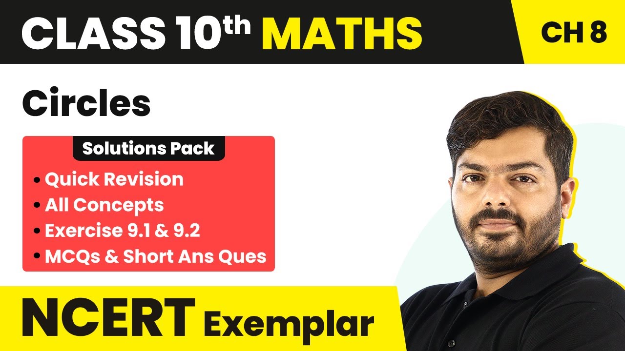 Class 10 Maths Ex 9.1 & 9.2 NCERT Exemplar- Quick Revision/All Concepts/MCQs/Short Ans Ques 2022-23