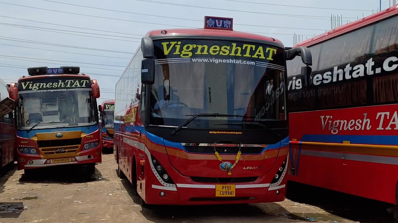 ONE DAY IN CHENNAI with VigneshTAT Travels || Non AC Sleeper Bus REC,Prakash Capella,MG Leera
