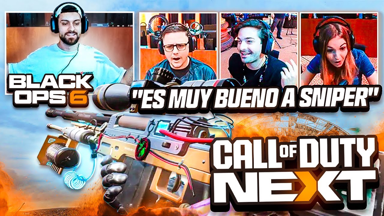 ASÍ REACCIONAN AL VERME JUGAR a SNIPER en BLACK OPS 6 (EVENTO COD NEXT PRESENCIAL) | Zogoro