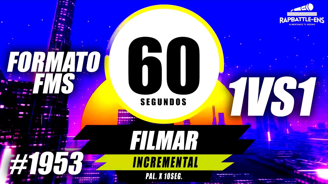 🎤 Formato FMS 1VS1 🔥 Base de Rap Para Improvisar Con Palabras | ENTRENAMIENTO FMS #1953