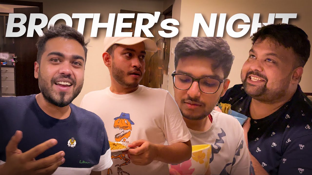 WE BROTHERS, EAT TOGETHER, CHILL TOGETHER ✌️