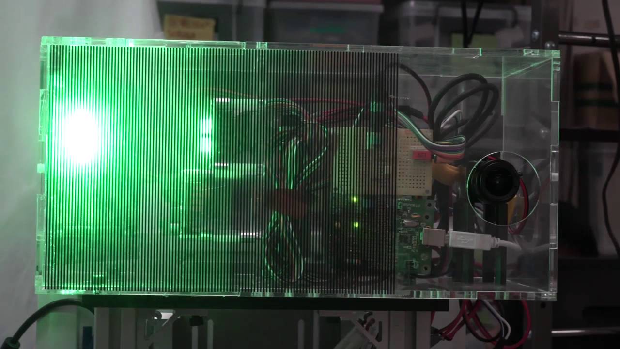 Real-time 3D shape measurement unit with high-power linear LED devices