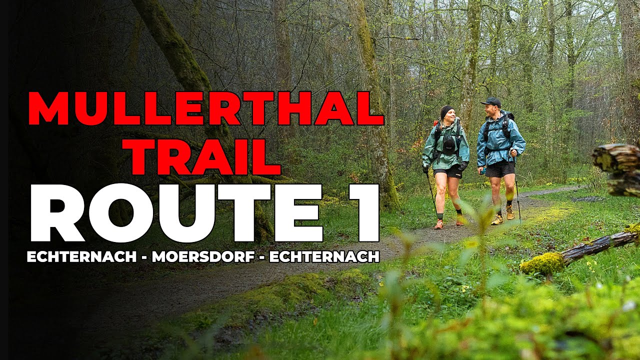 Mullerthal Trail ROUTE 1 | Hiking and Camping | 6 days Backpacking in Luxembourg | Route 1, 2 & 3